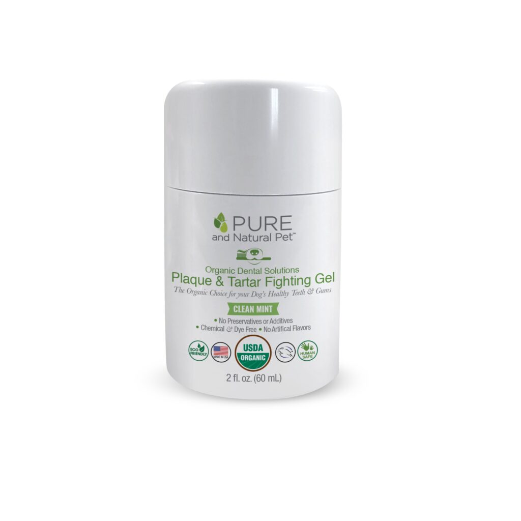 An image of Pure and Natural Pet® – Organic Dental Solutions Plaque & Tartar Fighting Gel