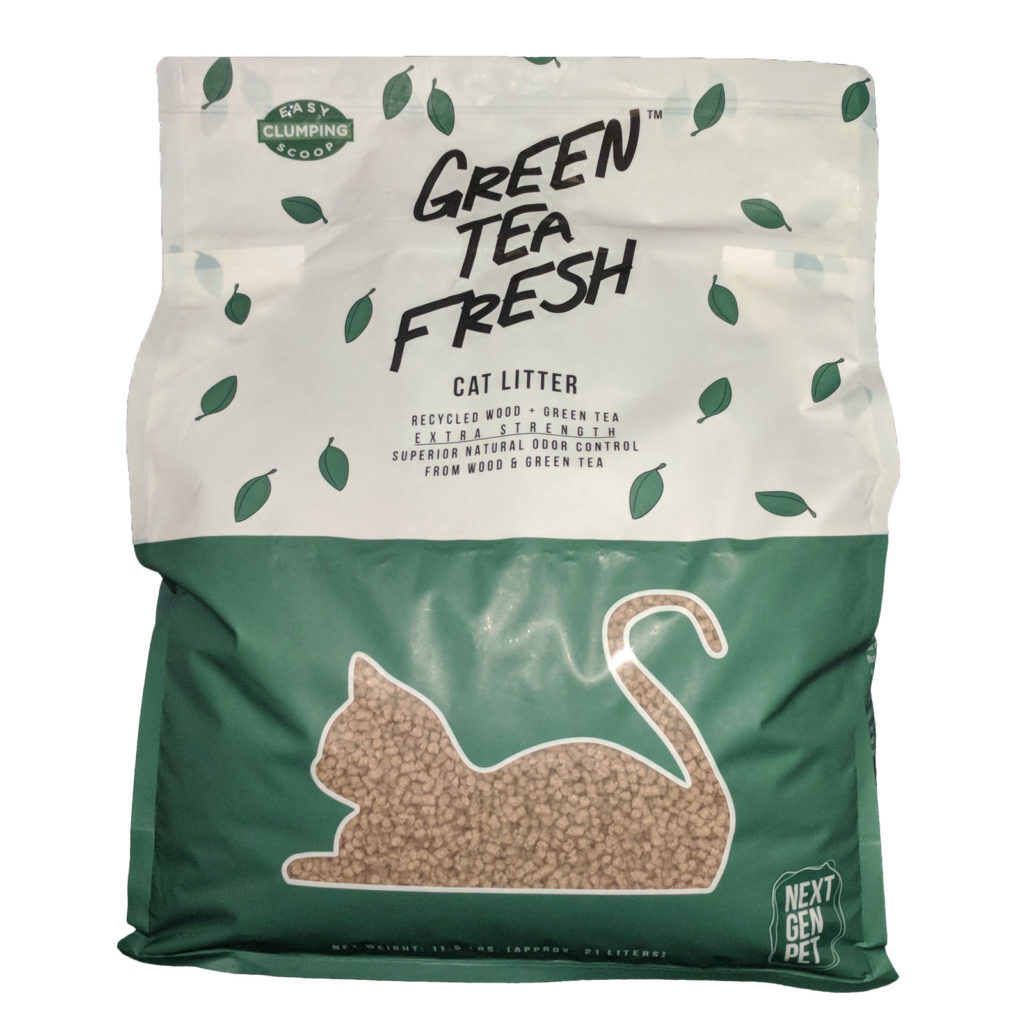 An image of Next Gen International Corp - Green Tea Fresh Litter (11.5lbs)(Bag) LARGE BAG
