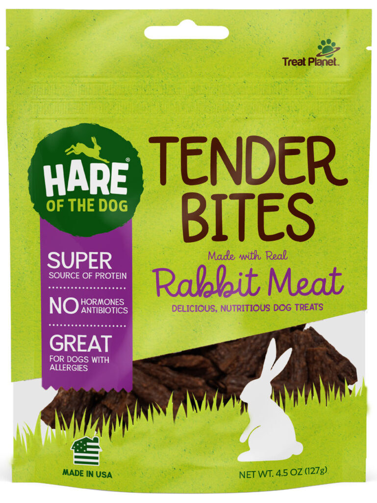 An image of Treat Planet - HTD Rabbit Tender Bites - wt 4.5oz
