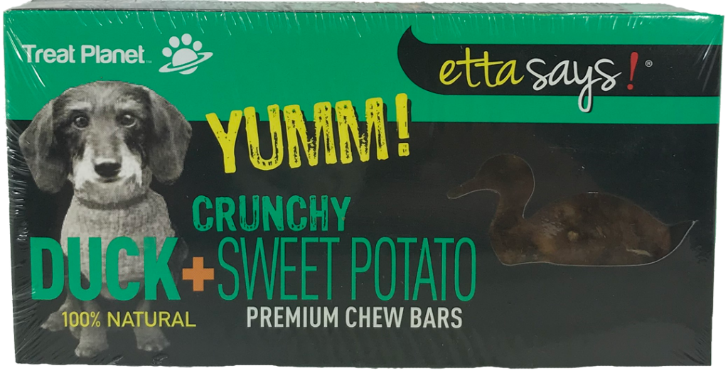 Etta says clearance crunchy duck chews