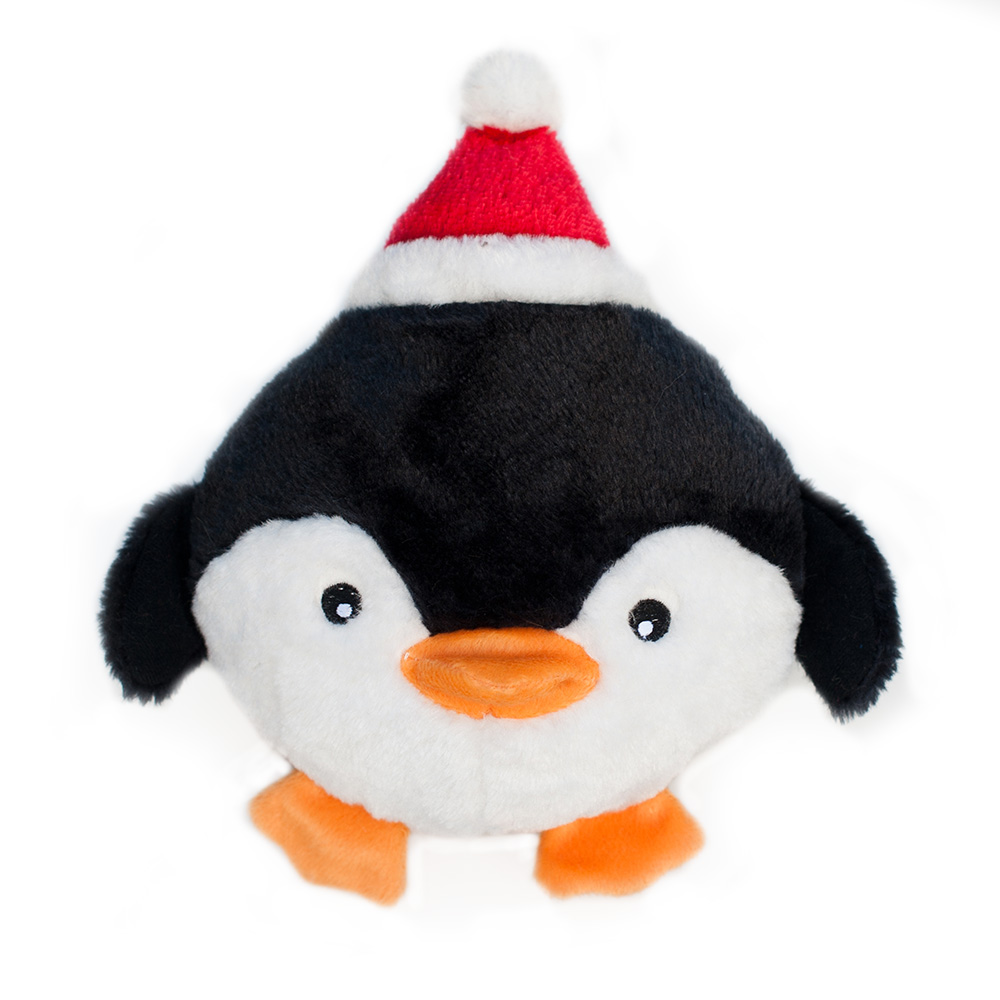 An image of ZippyPaws – ZP614 Holiday Brainey – Penguin