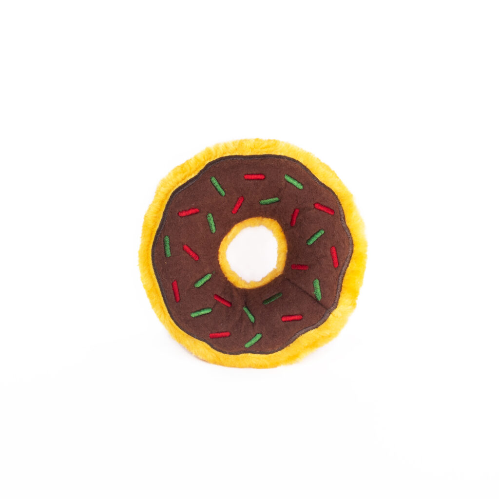 An image of ZippyPaws – ZP706 Mini Donutz – Gingerbread