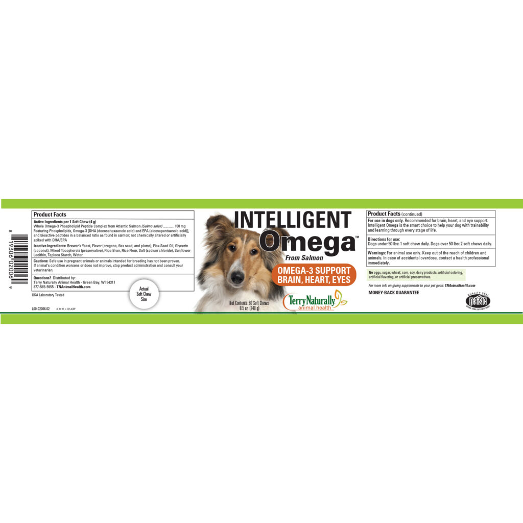 An image of Terry Naturally Animal Health, a EuroPharma brand – Intelligent Omega