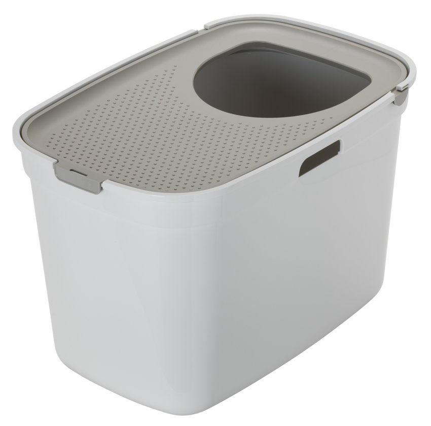 An image of Moderna Products – Top Cat – Litter Box – White