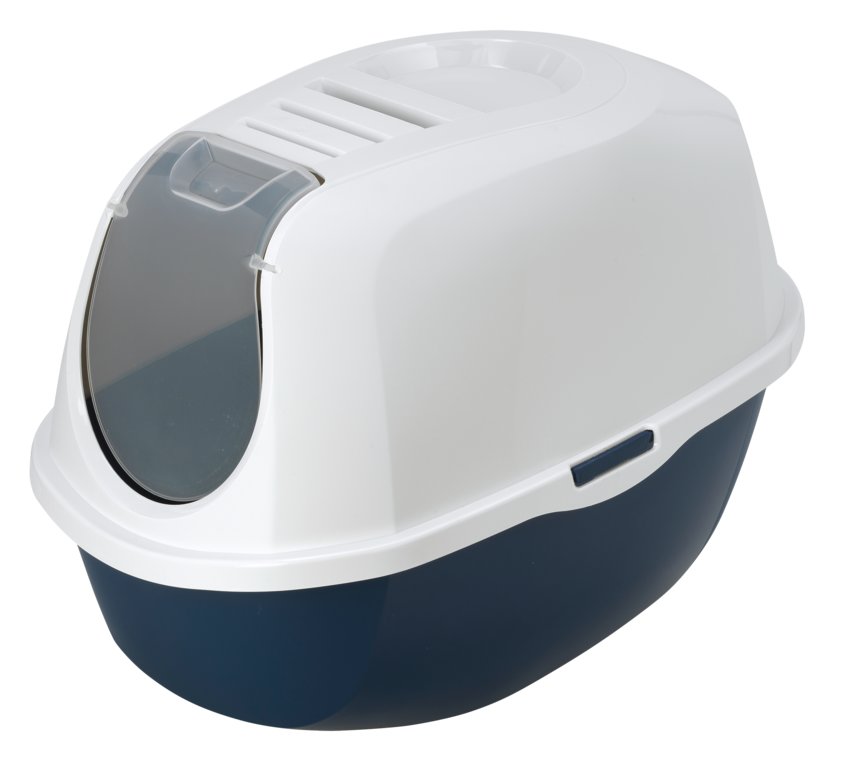 An image of Moderna Products – Smart Cat – Litter Box – Blue Berry