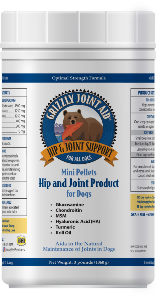 Grizzly joint deals aid for dogs