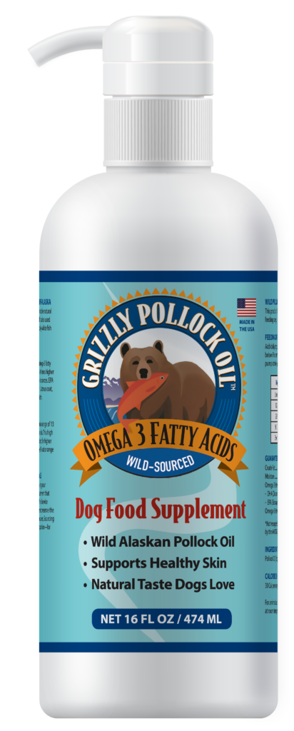 An image of Grizzly Pet Products – Grizzly Pollock Oil (16 oz)