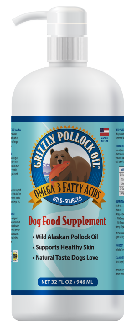 Grizzly pollock oil hot sale supplement for dogs