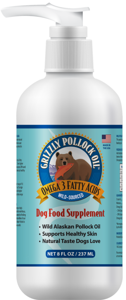 An image of Grizzly Pet Products – Grizzly Pollock Oil (8 oz)