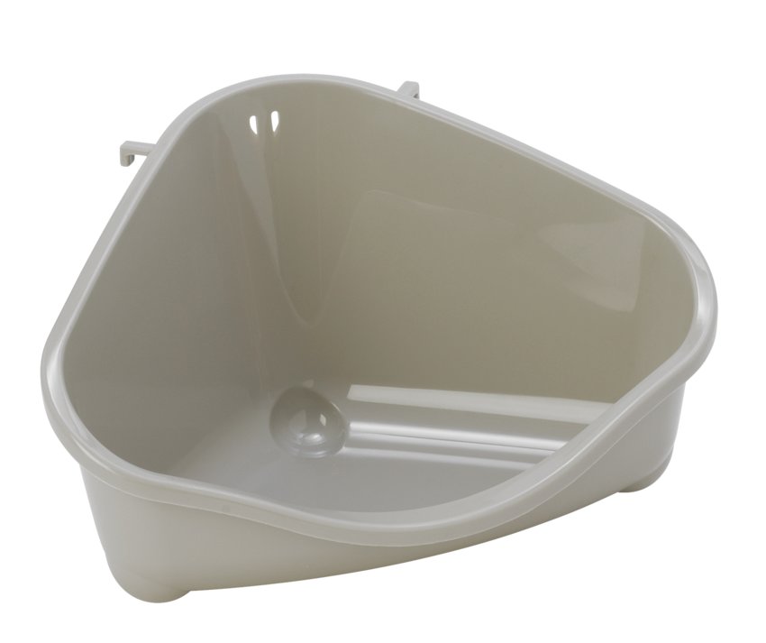 Moderna Products Pet's Corner Litter Box Small Warm Grey Pet
