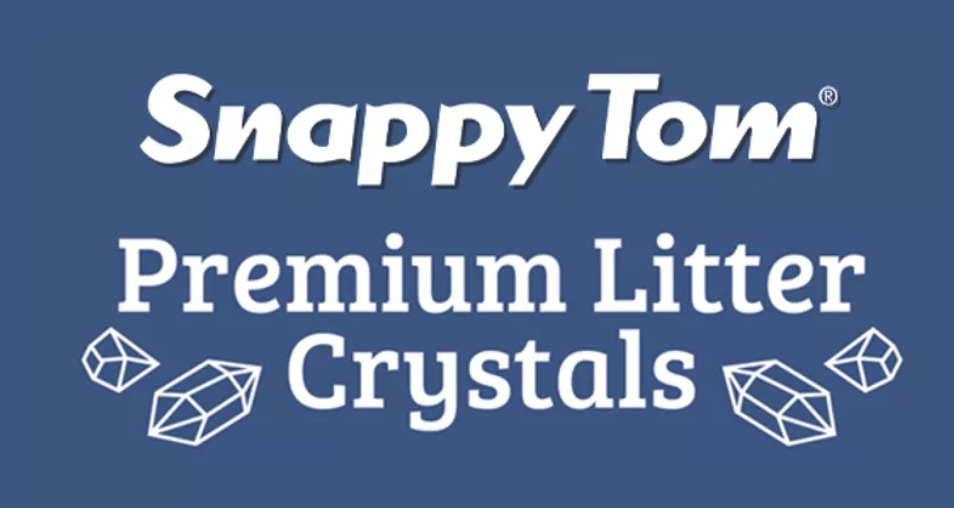 Snappy Tom Crystal Cat Litter Logo Image