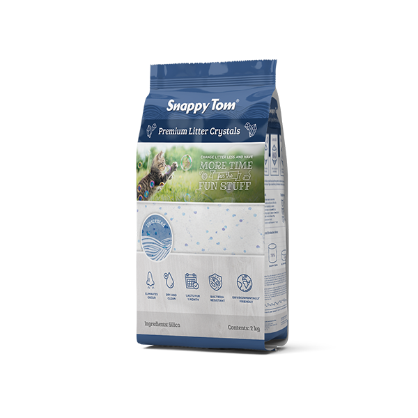 An image of Snappy Tom Pet Supply - Snappy Tom Crystal Cat Litter (Natural Scent)