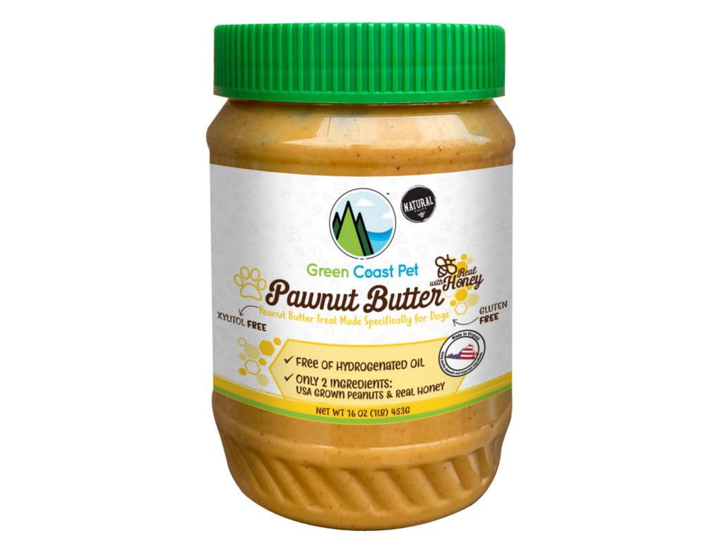 An image of Green Coast Pet – Pawnut Butter with Real Honey