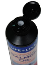 An image of Life Line Pet Nutrition, Inc – WILD ALASKAN SALMON OIL 16.5 OZ – 30016