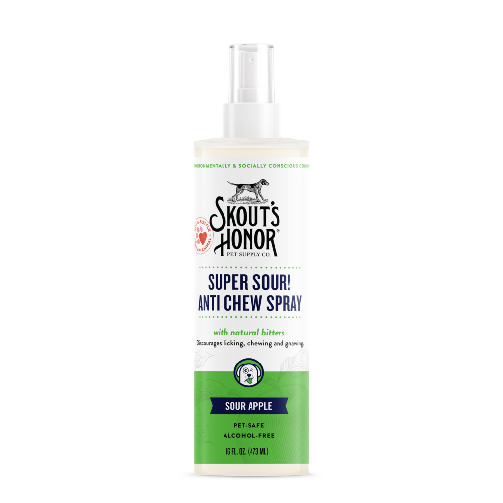 An image of Skout's Honor - Super Sour Anti Chew Spray (16 oz)
