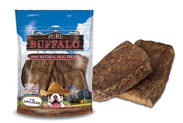 An image of Loving Pets - Pure Buffalo Lung Steaks