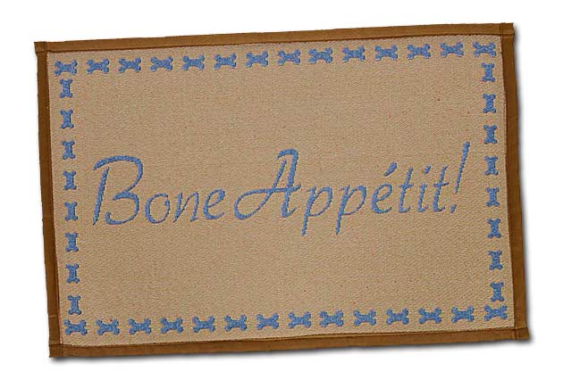 An image of Loving Pets – Bone Appetit Fashion Mat