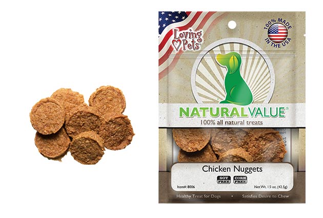 An image of Loving Pets – Natural Value Chicken Nuggets