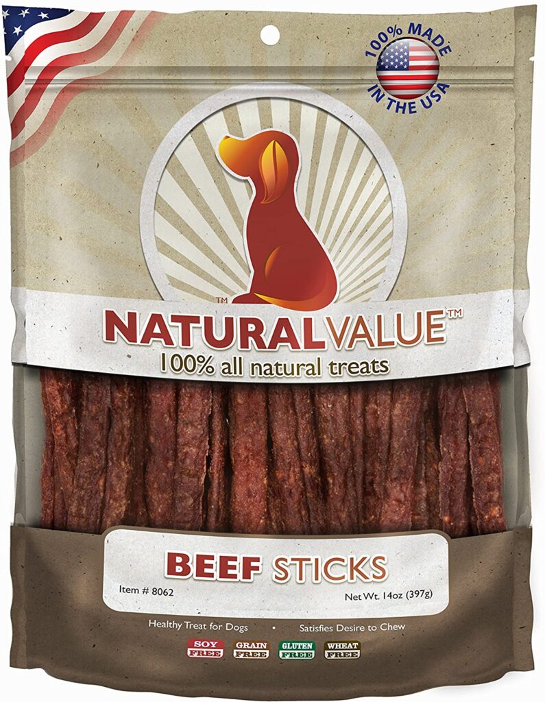 An image of Loving Pets - Natural Value Soft Chew Beef Sticks