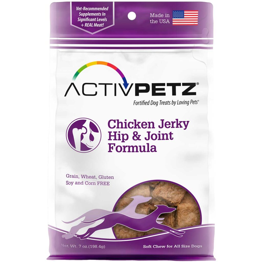 An image of Loving Pets – Activpetz Chicken Jerky Hip & Joint Formula