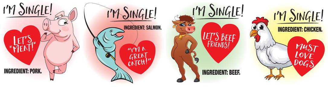 Against the Grain Pet Good Helps Pet Retailers Capitalize on Valentine’s Day Sales with New “I’m Single” Campaign
