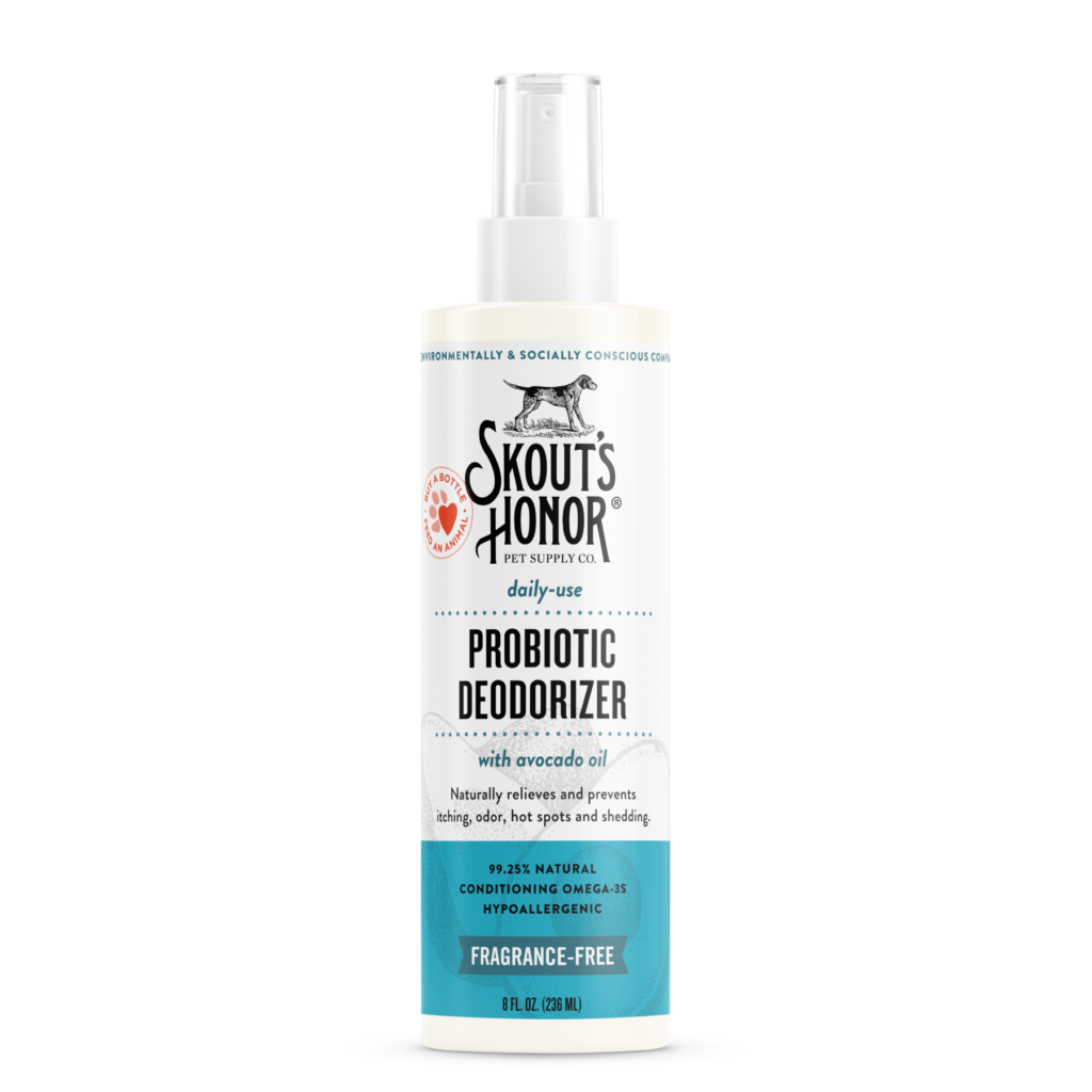 An image of Skout’s Honor – Probiotic Daily Use Deodorizer (Fragrance-Free (Hypoallergenic))