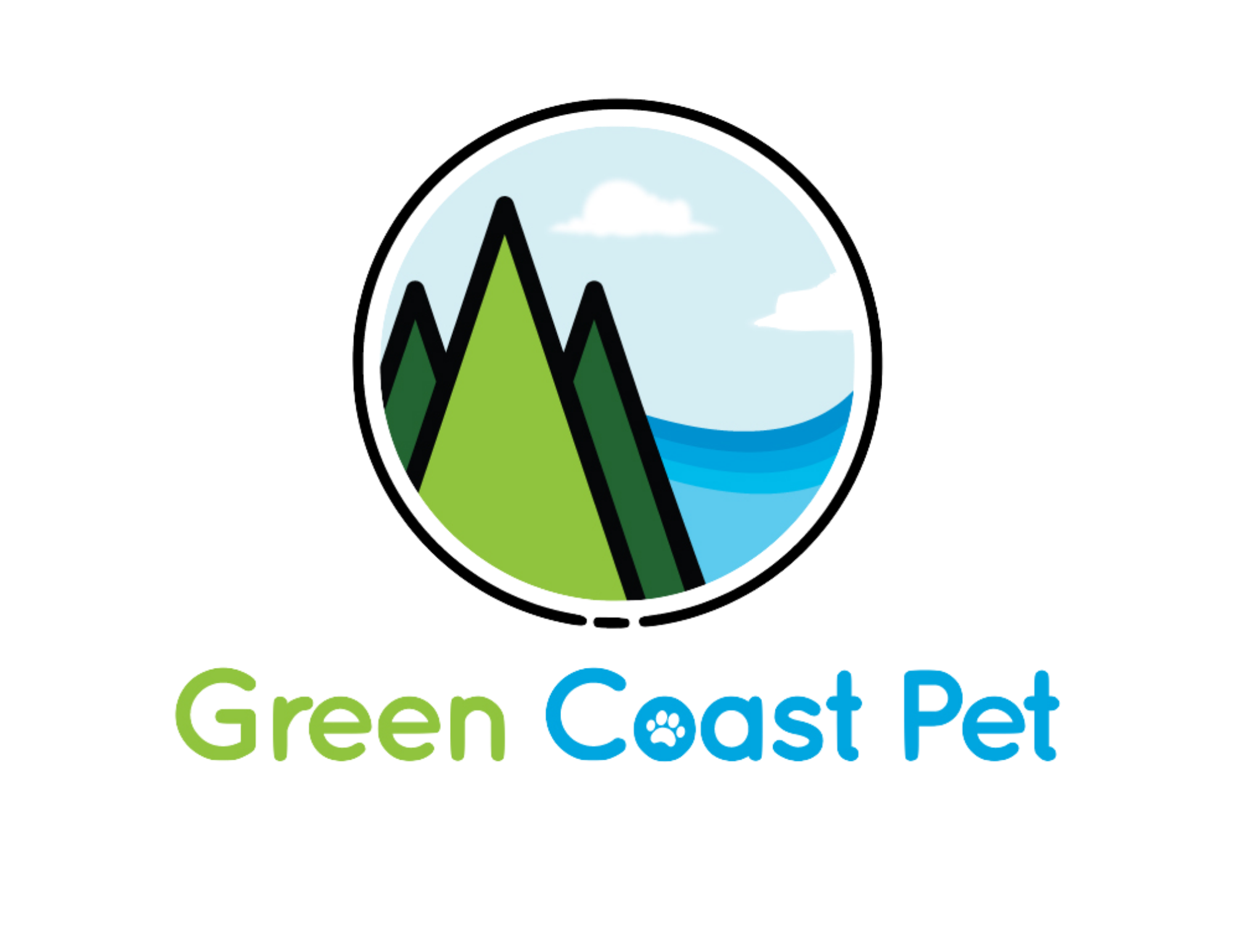 Green Coast Pet Logo Image