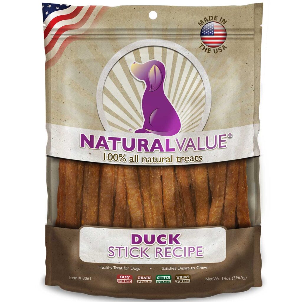 An image of Loving Pets – Natural Value Soft Chew Duck Sticks