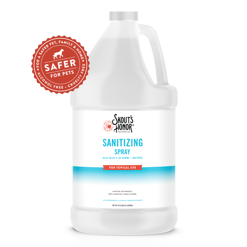 An image of Skout’s Honor – Topical Sanitizing Sprays (64 oz)