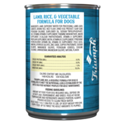 An image of Sunshine Mills, Inc. – Triumph Lamb, Rice, and Vegetable Formula for Dogs Canned Dog Food (12 units box) 13.2oz.
