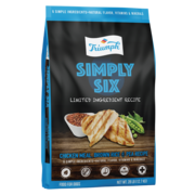 An image of Sunshine Mills, Inc. – Triumph Simply Six Chicken Meal, Brown Rice, and Pea Recipe Dry Dog Food 28lb.