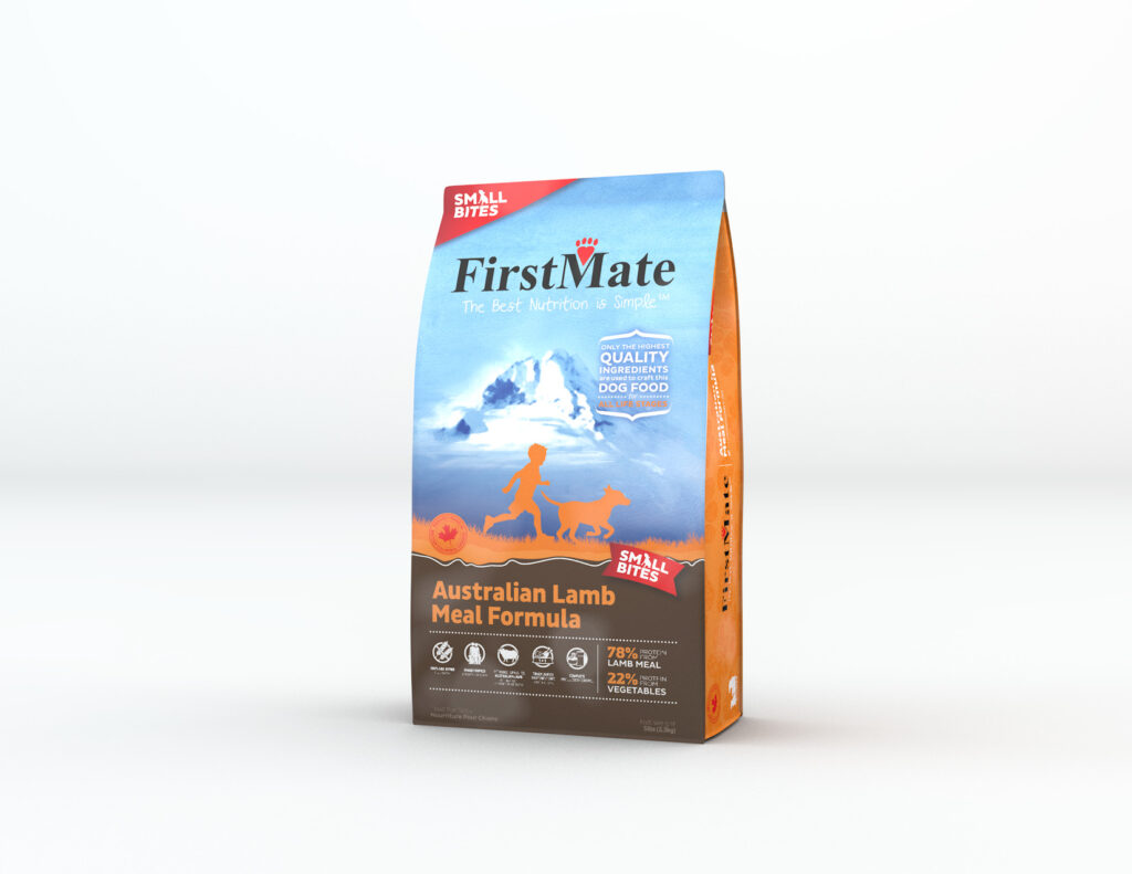 An image of FirstMate Pet Foods – FirstMate Limited Ingredient Australian Lamb – Small Bites 14.5lb