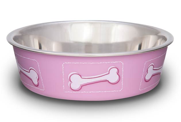 An image of Loving Pets – Bella Bowl – Coastal Pink