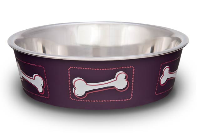 An image of Loving Pets – Bella Bowl – Coastal Wineberry