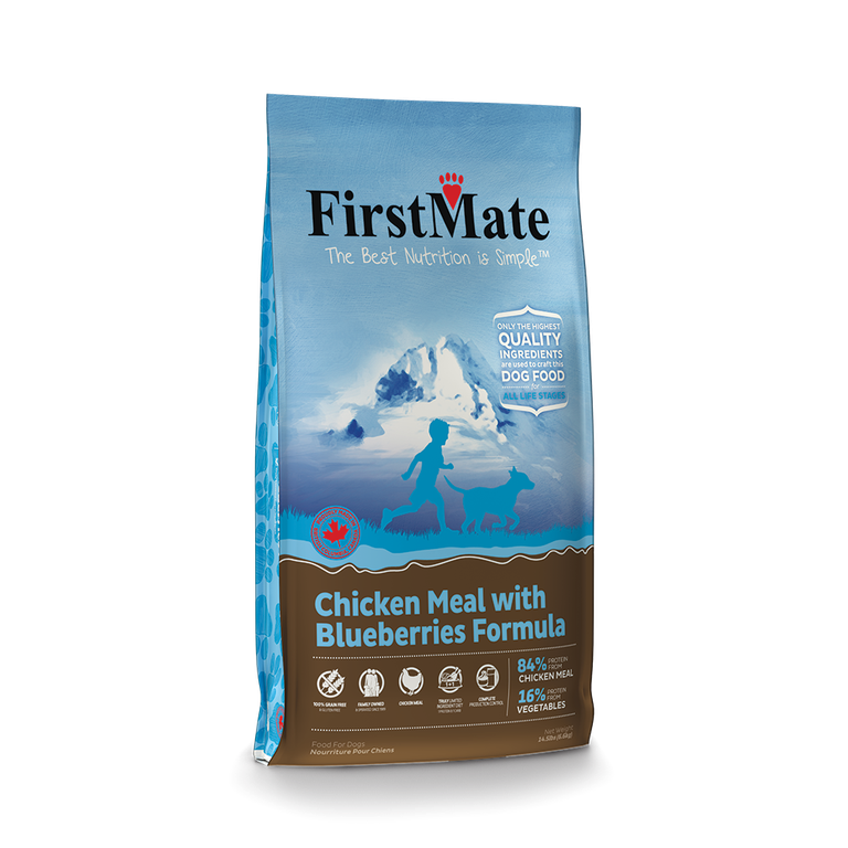 An image of FirstMate Pet Foods – FirstMate Limited Ingredient Chicken with Blueberries Dog 14.5lb