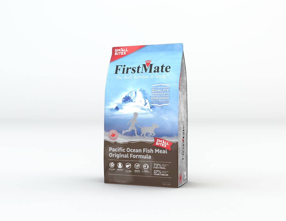 An image of FirstMate Pet Foods – FirstMate Limited Ingredient Pacific Ocean Fish Original – Small Bites 5lb