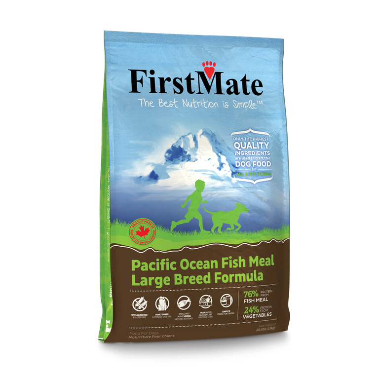 An image of FirstMate Pet Foods – FirstMate Limited Ingredient Pacific Ocean Fish Large Breed 28.6lb