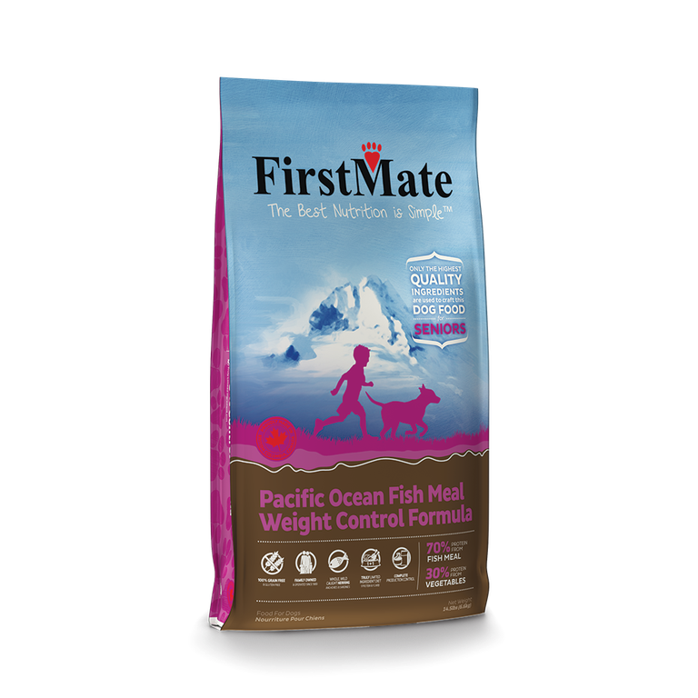 An image of FirstMate Pet Foods – FirstMate Pacific Ocean Fish Senior/Weight Control 14.5lb