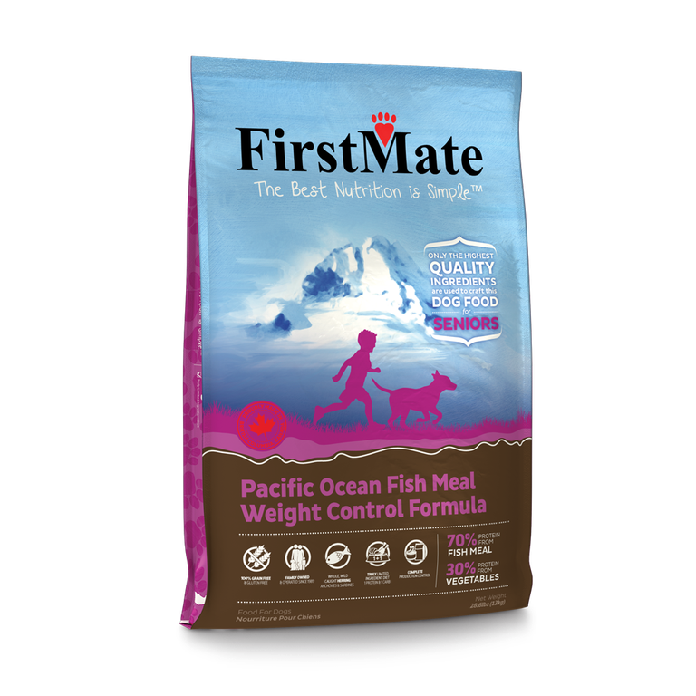 An image of FirstMate Pet Foods – FirstMate Pacific Ocean Fish Senior/Weight Control 28.6lb