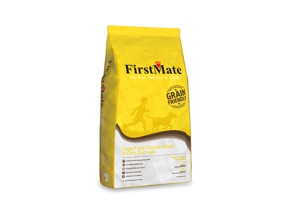 An image of FirstMate Pet Foods – FirstMate Grain Friendly Cage Free Chicken Meal & Oats 5lb