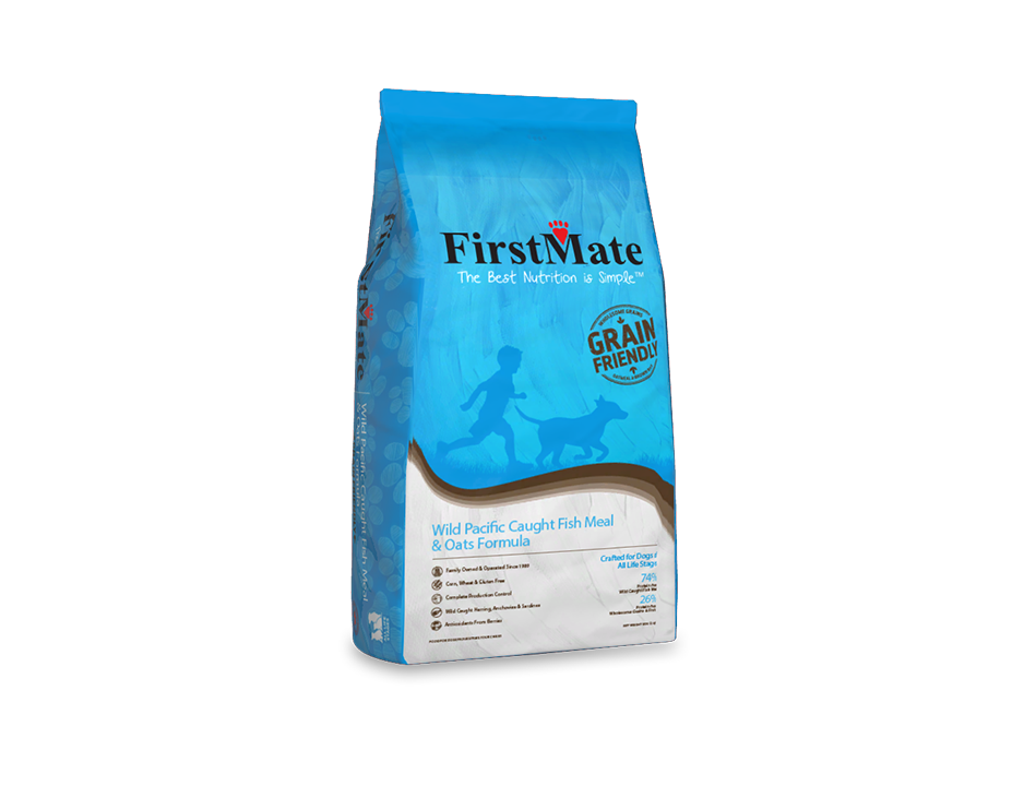 An image of FirstMate Pet Foods – FirstMate Grain Friendly Wild, Pacific Caught Fish & Oats 5lb