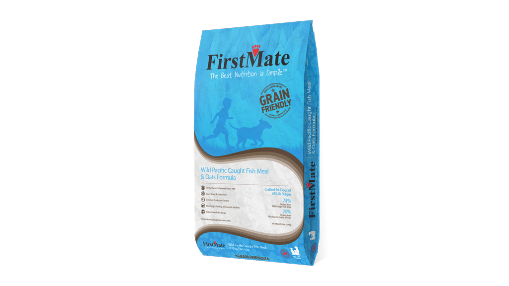 An image of FirstMate Pet Foods - FirstMate Grain Friendly Wild, Pacific Caught Fish & Oats 25lb