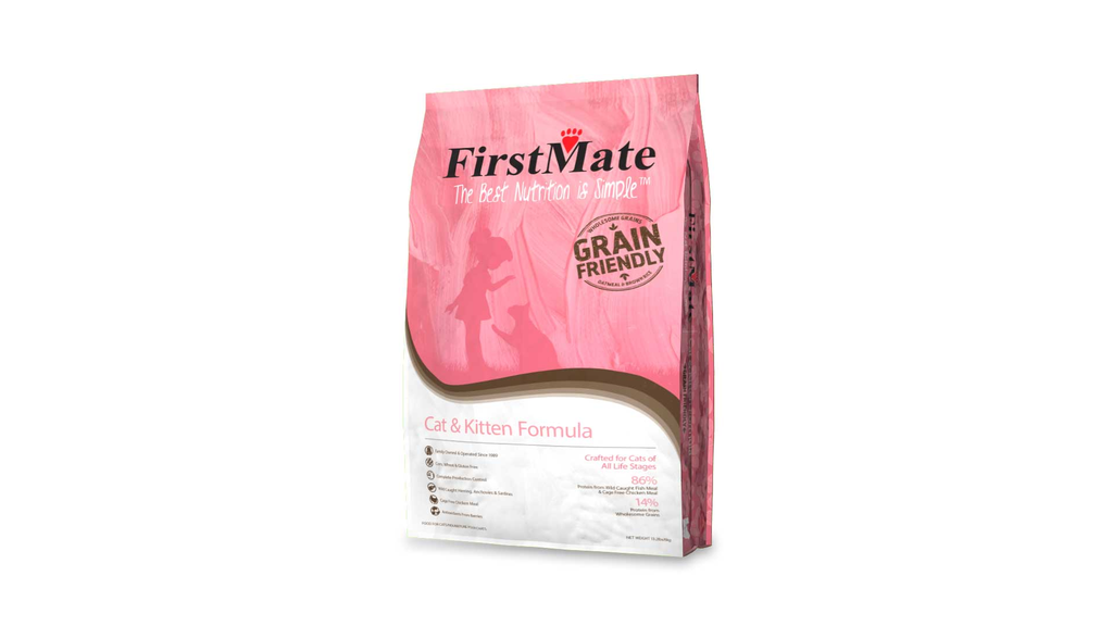 An image of FirstMate Pet Foods – FirstMate Grain Friendly Cat & Kitten Formula 13.2lb
