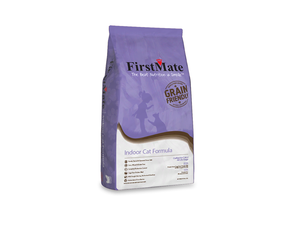 An image of FirstMate Pet Foods – FirstMate Grain Friendly Indoor Cat Formula 5lb