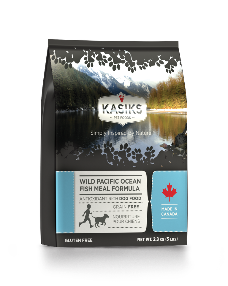An image of FirstMate Pet Foods – Kasiks Wild Pacific Ocean Fish 5lb