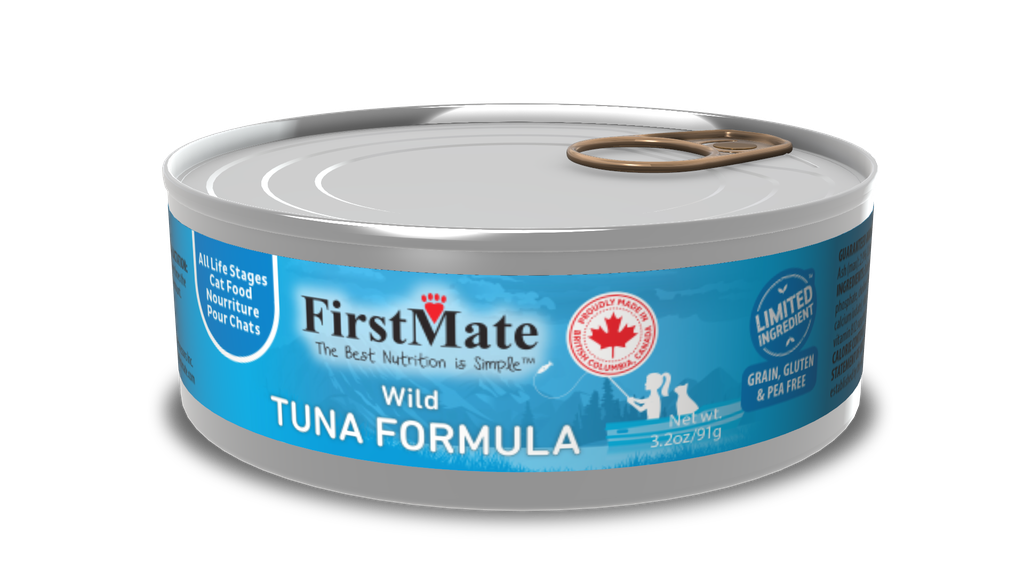 An image of FirstMate Pet Foods – FirstMate Limited Ingredient Wild Tuna Can Cat 3.2oz