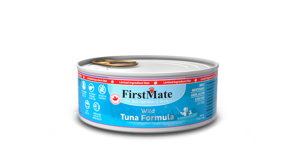 An image of FirstMate Pet Foods – FirstMate Limited Ingredient Wild Tuna Can Cat 5.5oz
