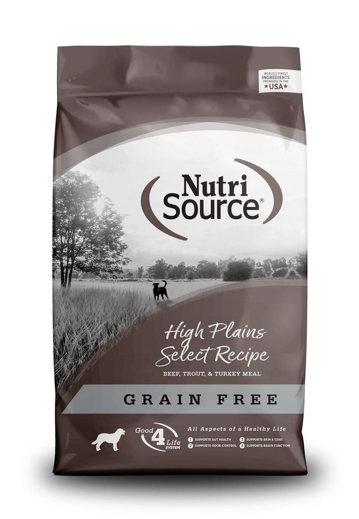An image of Tuffy’s Pet Foods – NutriSource – High Plains Select Grain Free Dog Food (30 Lbs.)
