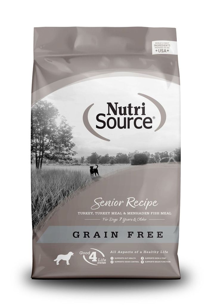 An image of Tuffy’s Pet Foods – NutriSource – Senior Grain Free Dog Food (30 Lbs.)