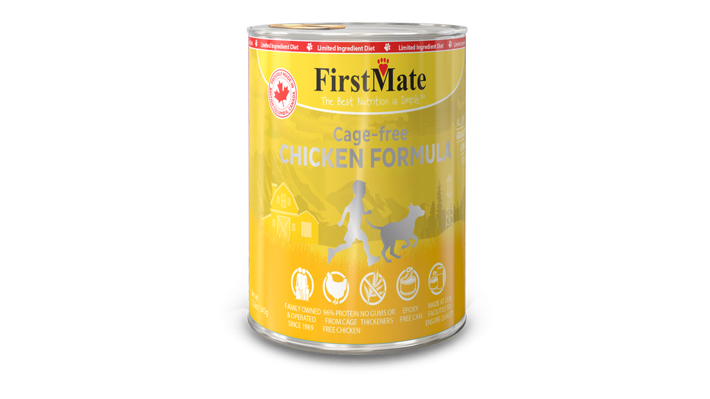 An image of FirstMate Pet Foods – FirstMate Limited Ingredient Cage-Free Chicken Can DOG 12.2oz